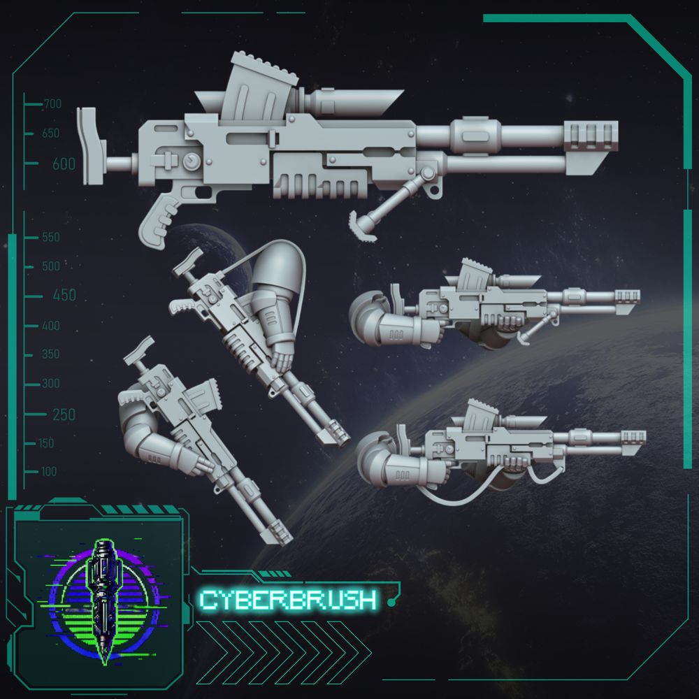 Recon Sniper – 3D printed resin sniper miniature, 32mm scale
