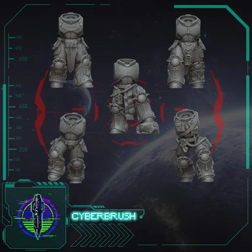 Crimson Angels Body Set 1 – 3D printed resin bodies for 32mm miniatures