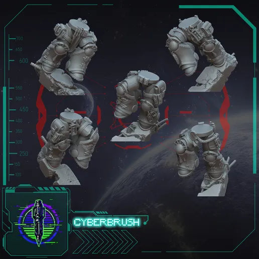 Crimson Angels Assault Legs – 3D printed resin assault legs for 32mm miniatures