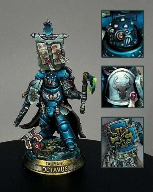 Painted example by @paint_eater_miniatures (Instagram) - demonstration only, product sold as unpainted resin parts