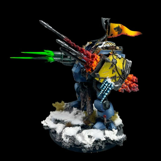 Painted example by @studio_eltharion (Instagram) - demonstration only, product sold as unpainted resin parts