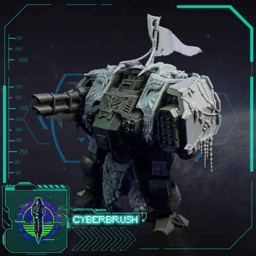 Space Vikings Ballistus Kit – 3D printed resin Nordic walker conversion kit