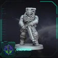 Tactical Scout Squad – 3D printed resin scout miniatures, view 4