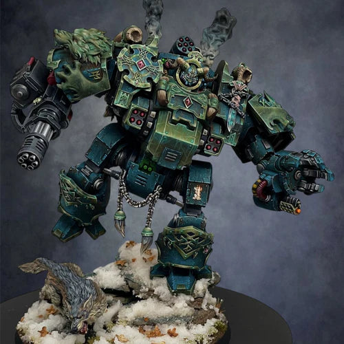 Space Vikings Dread Kit – 3D printed resin Nordic walker conversion kit, view 2