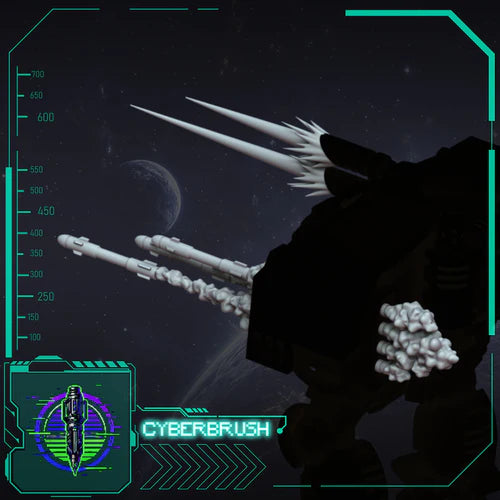 Ballistor Shooting Effects – 3D printed resin muzzle flash effects for miniatures