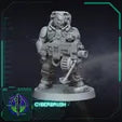 Tactical Scout Squad – 3D printed resin scout miniatures, view 9