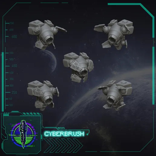 Assault Propulsors – 3D printed resin jump packs for 32mm miniatures