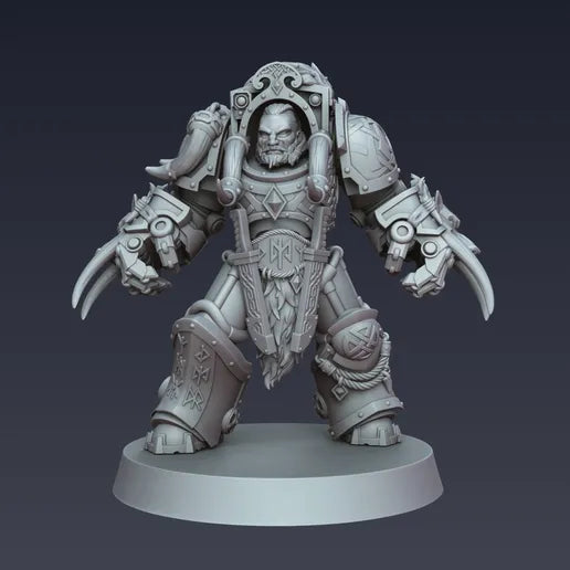 Space Vikings Exterminators – 3D printed resin miniatures, view 6