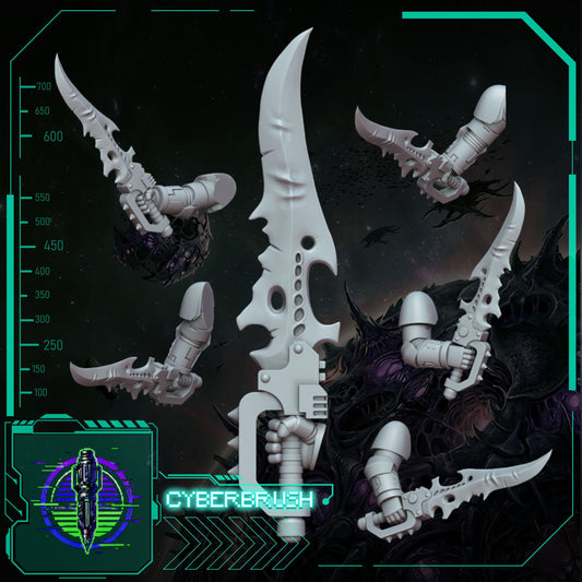 Space Bug Hunters Sword – 3D printed resin swords for 32mm miniatures