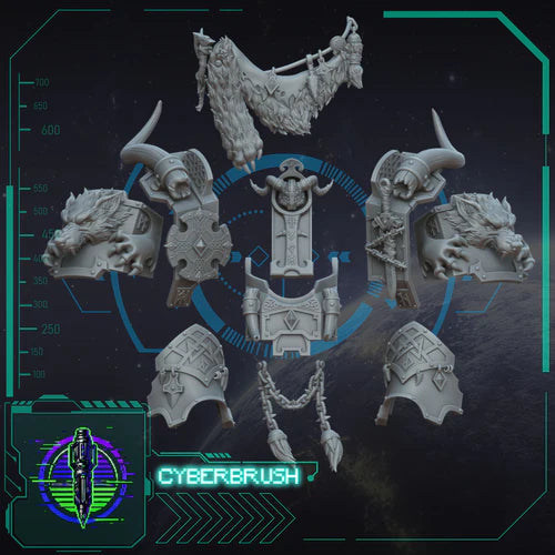Space Vikings Dread Kit – 3D printed resin Nordic walker conversion kit